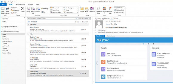 crm client for outlook on the mac